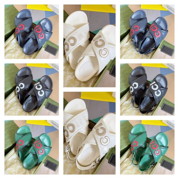 size 35-45 double letter g sandals thick bottom sandal women men cross straps slippers embossed platform slingbacks shoes cowhide slipper in, Black
size 35-45 double letter g sandals thick bottom sandal women men cross straps slippers embossed platform slingbacks shoes cowhide slipper in, Black