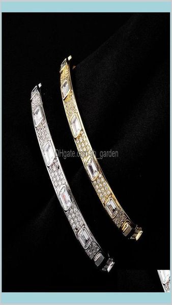 luxury bling zircon designer hip hop men women 7mm width 18k gold rhodium plated pzgts charm bracelets ivwmy7768968, Golden;silver
luxury bling zircon designer hip hop men women 7mm width 18k gold rhodium plated pzgts charm bracelets ivwmy7768968, Golden;silver