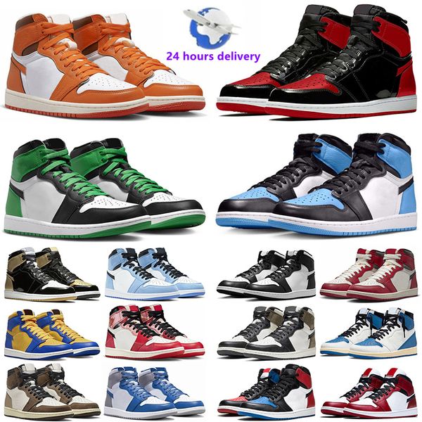 men women basketball shoes unc toe black white dark mocha bred patent chicago university blue dark mocha lost found lucky green mens trainer
men women basketball shoes unc toe black white dark mocha bred patent chicago university blue dark mocha lost found lucky green mens trainer