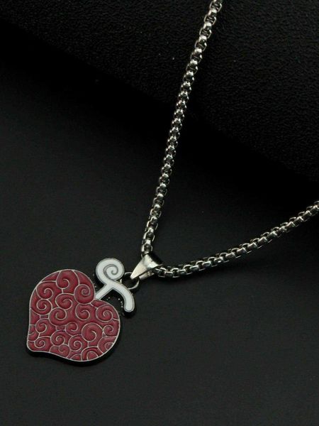 men's accessories men heart pendant necklace for jewelry gift and party, Silver
men's accessories men heart pendant necklace for jewelry gift and party, Silver
