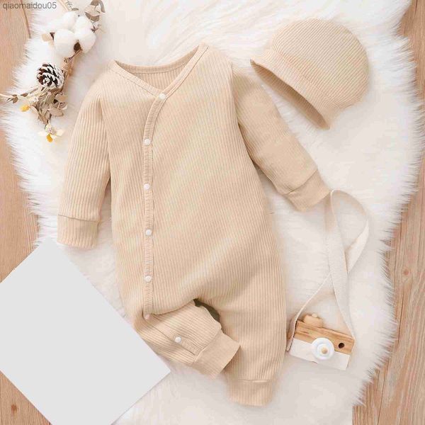 newborn baby romper toddler girls boys autumn long sleeve jumpsuit casual bodysuit playsuit pajamas with cap 2pcs outfits l230712, Blue
newborn baby romper toddler girls boys autumn long sleeve jumpsuit casual bodysuit playsuit pajamas with cap 2pcs outfits l230712, Blue