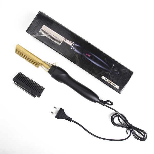 hair straighteners comb hair straightener curler wet dry hair comb electric heating comb flat iron hair straightening brush styling tool 230, Black
hair straighteners comb hair straightener curler wet dry hair comb electric heating comb flat iron hair straightening brush styling tool 230, Black