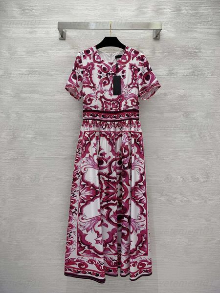 designer dresses summer dress women red floral ethnic printed waist slim round neck short sleeve dresses lady prom dress, Black;gray
designer dresses summer dress women red floral ethnic printed waist slim round neck short sleeve dresses lady prom dress, Black;gray