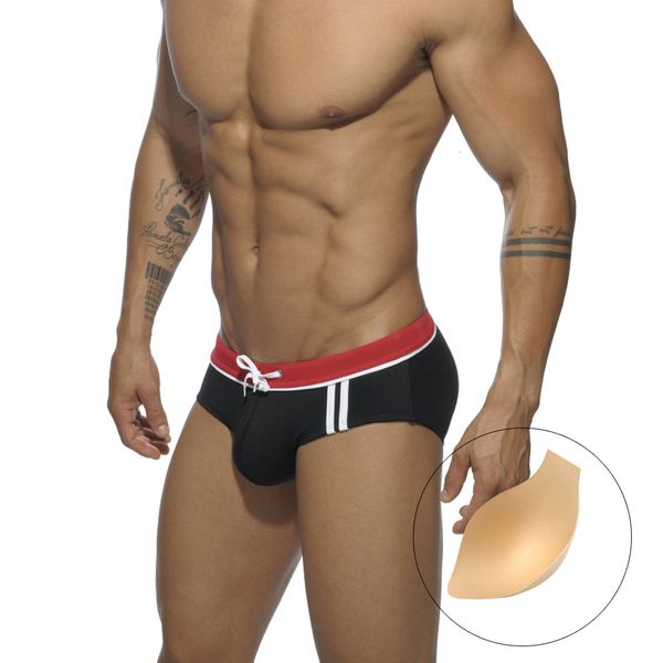 men's swimwear mens summer beach pouch pad swimming trunks low waist bikini briefs male polyester quick dry sport surf swimsuit 230724
men's swimwear mens summer beach pouch pad swimming trunks low waist bikini briefs male polyester quick dry sport surf swimsuit 230724