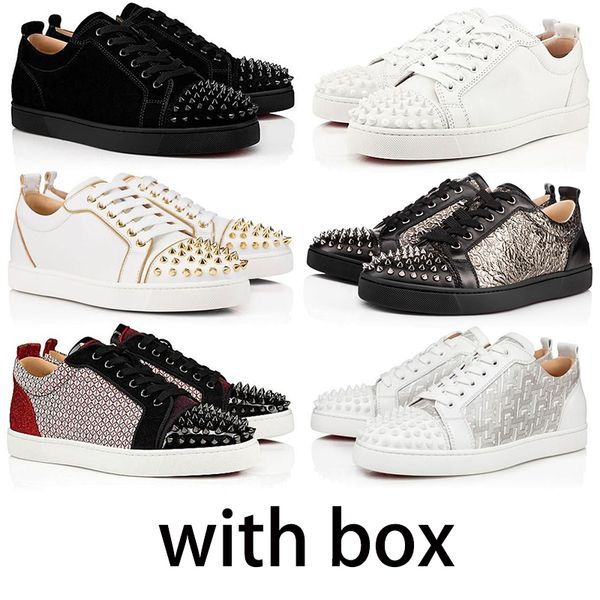 luxury designer shoes sneakers red bottoms dress shoes plate-forme leather sneakers black casual mens shoes trainers size 36-47 with box
luxury designer shoes sneakers red bottoms dress shoes plate-forme leather sneakers black casual mens shoes trainers size 36-47 with box