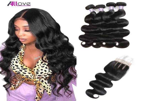 allove peruvian straight body deep curly 3 bundles remy human hair extensions with 44 lace closure double weft weave for women al45681042, Black
allove peruvian straight body deep curly 3 bundles remy human hair extensions with 44 lace closure double weft weave for women al45681042, Black