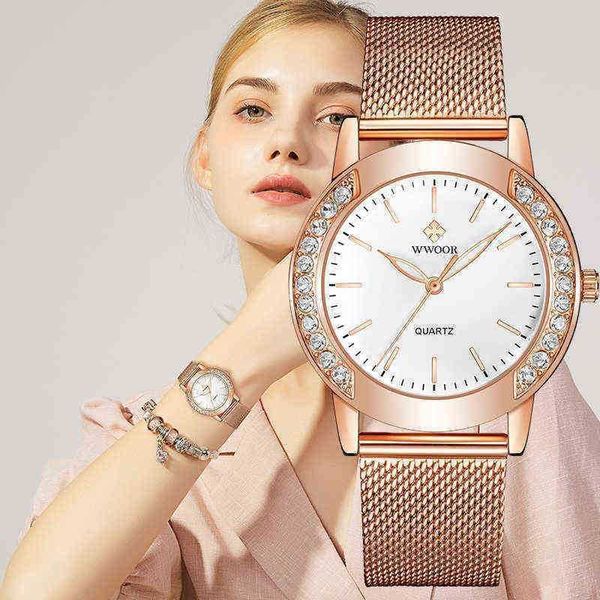 women's watches wwoor luxury diamond ladies brand fashion quartz wrist rose gold mesh band bracelet for 220726, Slivery;golden
women's watches wwoor luxury diamond ladies brand fashion quartz wrist rose gold mesh band bracelet for 220726, Slivery;golden