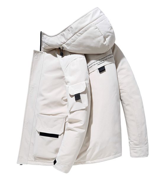 men's and women's white duck down down jacket s new winter korean style cool short thick warm coat trendy brand m--4xl761, Black
men's and women's white duck down down jacket s new winter korean style cool short thick warm coat trendy brand m--4xl761, Black