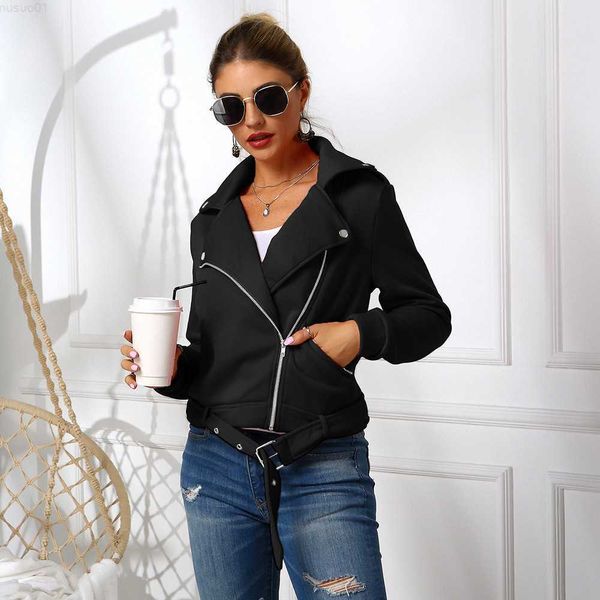 women's jackets autumn women basic jackets 2022 black slim lady jacket sweet female zipper femme outwear coats long sleeve jackets vest, Black;brown
women's jackets autumn women basic jackets 2022 black slim lady jacket sweet female zipper femme outwear coats long sleeve jackets vest, Black;brown