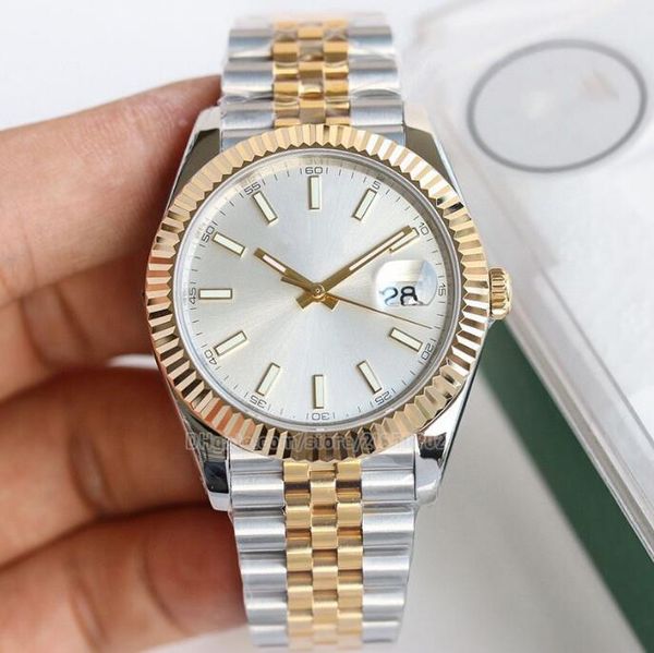 new arrive mens watch designer watches datejusts 41mm automatic male orologio di lusso classic wristwatche --25, Slivery;brown
new arrive mens watch designer watches datejusts 41mm automatic male orologio di lusso classic wristwatche --25, Slivery;brown
