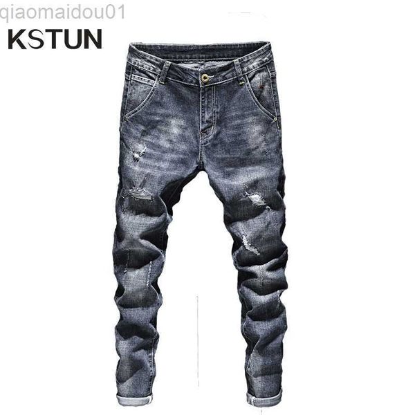 men's jeans biker jeans men dark blue stretch slim fit ripped distressed streetwear denim pants casual retro man trousers hiphop jean h
men's jeans biker jeans men dark blue stretch slim fit ripped distressed streetwear denim pants casual retro man trousers hiphop jean h