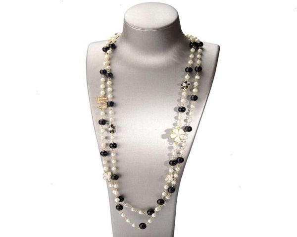 luxury brand design number 5 long pearl necklace camellia double layer sweater chain woman party jewelry5500953, Silver
luxury brand design number 5 long pearl necklace camellia double layer sweater chain woman party jewelry5500953, Silver