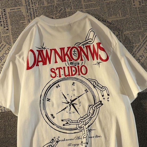 womens tshirt summer trend alarm clock letter print short sleeved tshirt men and women ins american loose casual versatile round neck 230724, White
womens tshirt summer trend alarm clock letter print short sleeved tshirt men and women ins american loose casual versatile round neck 230724, White