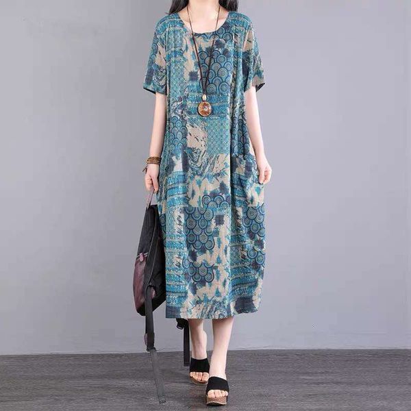 summer fashion print l womens dress medium long loose skinny short sleeve round neck, Black;gray
summer fashion print l womens dress medium long loose skinny short sleeve round neck, Black;gray