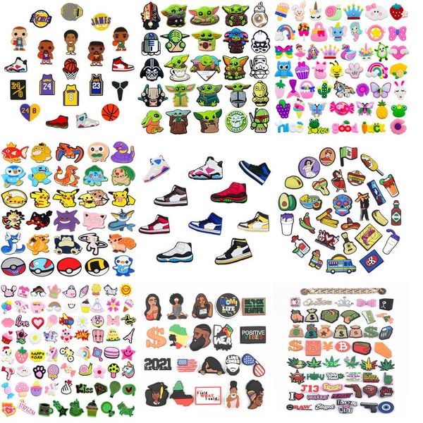 shoe parts accessories clog charms pvc shoes decoration for clogs bracelets wristbands drop deliver series randomly, White;pink
shoe parts accessories clog charms pvc shoes decoration for clogs bracelets wristbands drop deliver series randomly, White;pink