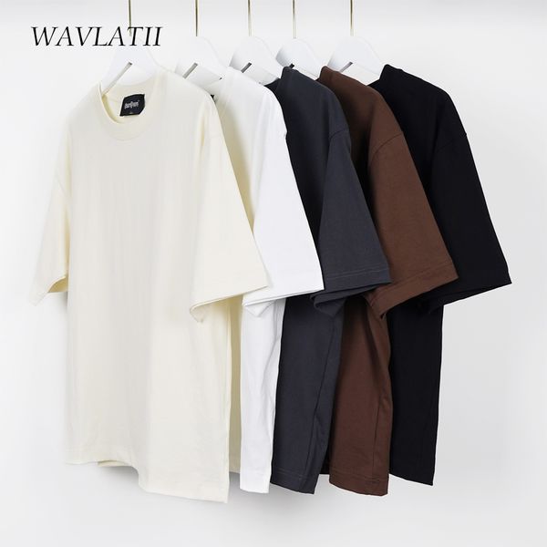 womens tshirt wavlatii oversized summer t shirts for women men brown casual female korean streetwear tees basic solid young cool 230724, White
womens tshirt wavlatii oversized summer t shirts for women men brown casual female korean streetwear tees basic solid young cool 230724, White