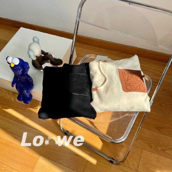 men's hoodies sweatshirts original loewe luo yiwei 23ss spring and autumn new letter leather brand long sleeve sweater, Black
men's hoodies sweatshirts original loewe luo yiwei 23ss spring and autumn new letter leather brand long sleeve sweater, Black