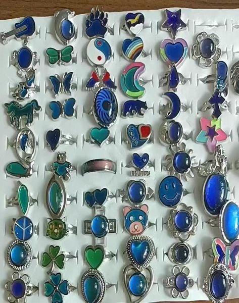 10pcs adjustable mood ring fashion boys and girls cute little animals heartshaped changing rings4649652, Silver
10pcs adjustable mood ring fashion boys and girls cute little animals heartshaped changing rings4649652, Silver