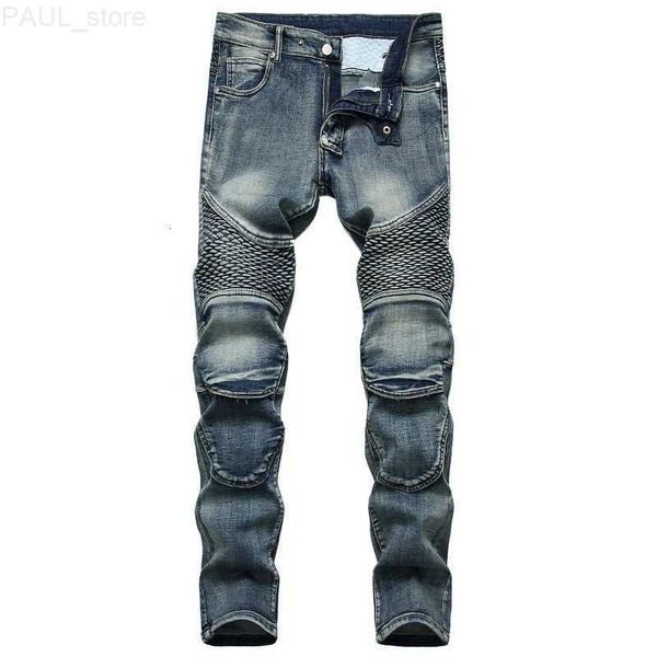 men's mens jeans denim designer moto bike straight motorcycle for size 42 autumn spring punk rock streetwear riding knee guard pants 22, Blue
men's mens jeans denim designer moto bike straight motorcycle for size 42 autumn spring punk rock streetwear riding knee guard pants 22, Blue