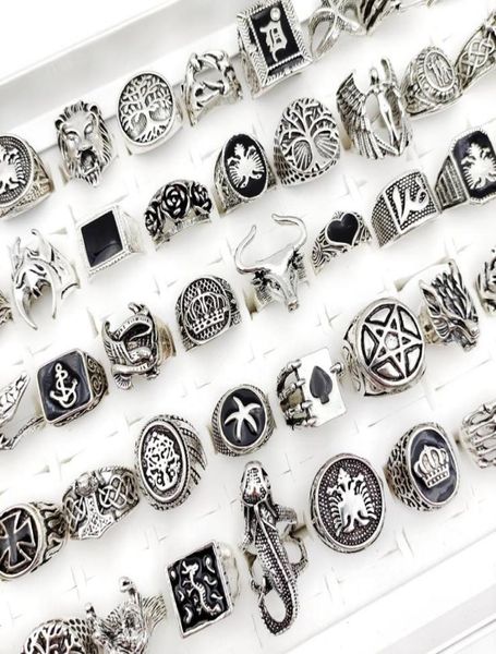 whole 50pcslot punk gothic crown ag rings for men and women mix styles black glaze antique silvery vintage jewelry gift alloy5482876, Golden;silver
whole 50pcslot punk gothic crown ag rings for men and women mix styles black glaze antique silvery vintage jewelry gift alloy5482876, Golden;silver