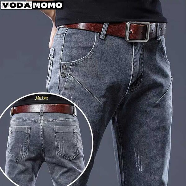 men's jeans new summer straight-leg light-colored mmen's casual jeans stretch loose pants male business brand cotton denim trouser, Blue
men's jeans new summer straight-leg light-colored mmen's casual jeans stretch loose pants male business brand cotton denim trouser, Blue