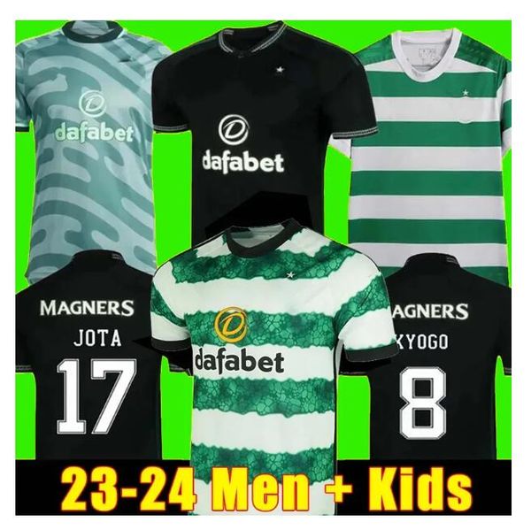 23 24 celtics soccer jerseys home away 4th 2023 2024 kyogo jota ajeti fourth abada mcgregor turnbull starfelt carter-vickers football men ki, Black;yellow
23 24 celtics soccer jerseys home away 4th 2023 2024 kyogo jota ajeti fourth abada mcgregor turnbull starfelt carter-vickers football men ki, Black;yellow