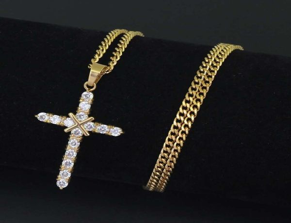 hip hop cross diamonds pendant necklaces for men women luxury necklace stainless steel cuban link chains religion christianity jew2615591, Silver
hip hop cross diamonds pendant necklaces for men women luxury necklace stainless steel cuban link chains religion christianity jew2615591, Silver
