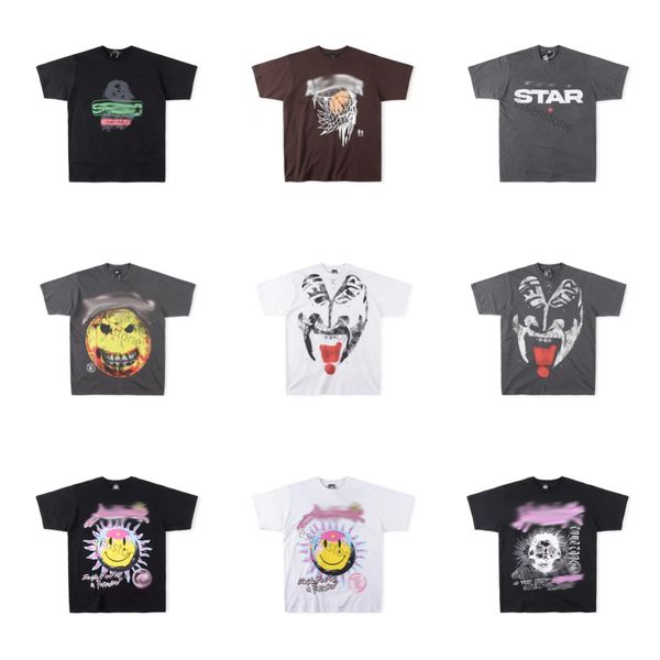 2023 men womens hellstar t shirt designer men rapper wash grey heavy craft short sleeve high street fashion retro women's tees us size, White;black
2023 men womens hellstar t shirt designer men rapper wash grey heavy craft short sleeve high street fashion retro women's tees us size, White;black
