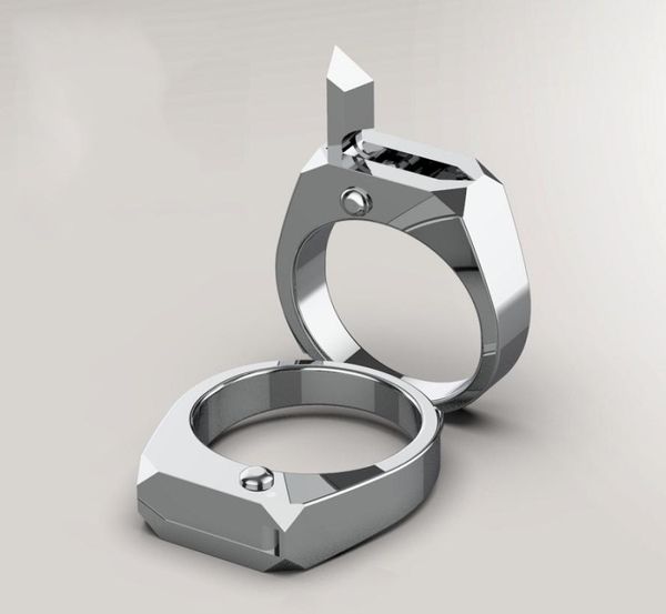 luxury titanium selfdefense ring molded in one body high strength selfdefense tool gift to boy girl friend to keep them safe 27332942, Silver
luxury titanium selfdefense ring molded in one body high strength selfdefense tool gift to boy girl friend to keep them safe 27332942, Silver