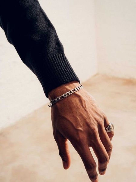 men's accessories fashionable and popular 1pc men minimalist chain bracelet stainless steel jewelry for jewelry gift and for a stylish, Black
men's accessories fashionable and popular 1pc men minimalist chain bracelet stainless steel jewelry for jewelry gift and for a stylish, Black