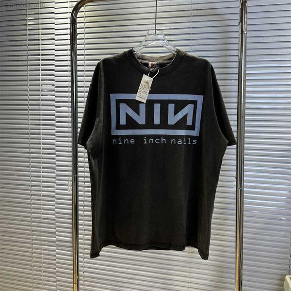 nothing print vintage nin nine-inch nail rock band oversized t-shirt high street nin casual loose short sleeve men clothing, White;black
nothing print vintage nin nine-inch nail rock band oversized t-shirt high street nin casual loose short sleeve men clothing, White;black