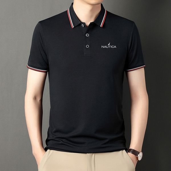 men s polos 2023 polo shirt business spring t shirt short sleeve casual fit slim lapel garment button men 230721, White;black
men s polos 2023 polo shirt business spring t shirt short sleeve casual fit slim lapel garment button men 230721, White;black