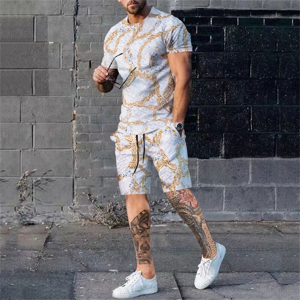 mens tracksuits summer 3d full body printed tshirt set casual fashion luxury style of clothes street wear drawstring shorts 230724, Gray
mens tracksuits summer 3d full body printed tshirt set casual fashion luxury style of clothes street wear drawstring shorts 230724, Gray