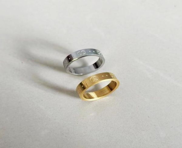 fashion women stainless steel ring designer band rings letter engraving couple jewelry size 6115167758, Silver
fashion women stainless steel ring designer band rings letter engraving couple jewelry size 6115167758, Silver
