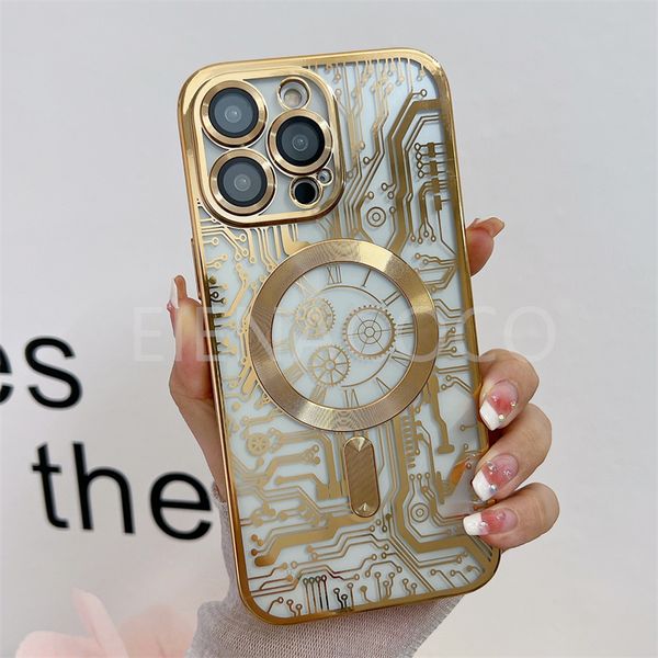 fashion circuit diagram case for magsafe for iphone 14 13 12 11 pro max plus clear plating soft cover with camera lens protector
fashion circuit diagram case for magsafe for iphone 14 13 12 11 pro max plus clear plating soft cover with camera lens protector