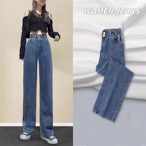 women's jean jeans elastic waist baggy pants y2k loose aline high retro korean look 230721, Blue
women's jean jeans elastic waist baggy pants y2k loose aline high retro korean look 230721, Blue