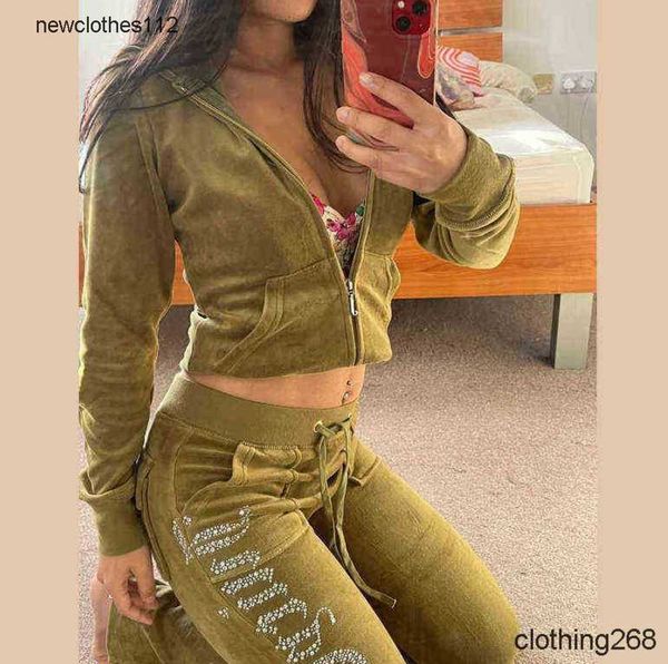 women's tracksuits juicy tracksuit summer brand sewing suit velvet velour women track hoodies and pants met, Gray
women's tracksuits juicy tracksuit summer brand sewing suit velvet velour women track hoodies and pants met, Gray