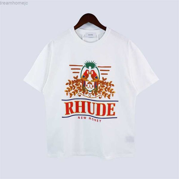 2023 parrot print rhude t-shirt men woman oversized loose rhude tees anime clothes, White;black
2023 parrot print rhude t-shirt men woman oversized loose rhude tees anime clothes, White;black