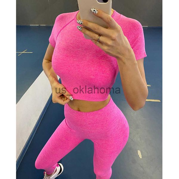 yoga outfit sportswear 2pcs yoga set women yoga suit short sleeve high waist leggings gym quick dry yoga wear energy fitness suit a012 j2307
yoga outfit sportswear 2pcs yoga set women yoga suit short sleeve high waist leggings gym quick dry yoga wear energy fitness suit a012 j2307