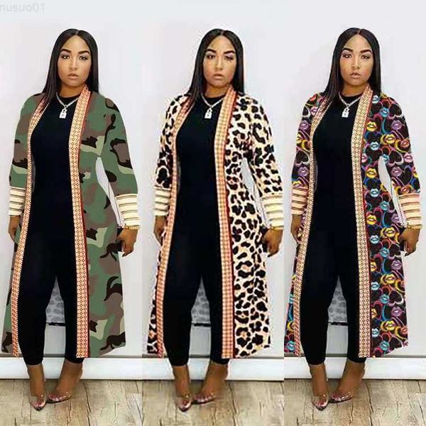 women's jackets cmyaya winter women long sleeve leopard print sweaters vintage knitted open stitch long casual fashion with thick coat, Black;brown
women's jackets cmyaya winter women long sleeve leopard print sweaters vintage knitted open stitch long casual fashion with thick coat, Black;brown