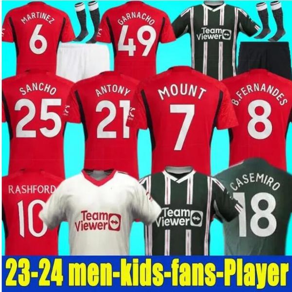 23 24 mount rashford casemiro martinez manchesters sancho soccer jerseys garnacho antony 2023 2024 b. fernandes mans utds football shirt kit, Black;yellow
23 24 mount rashford casemiro martinez manchesters sancho soccer jerseys garnacho antony 2023 2024 b. fernandes mans utds football shirt kit, Black;yellow