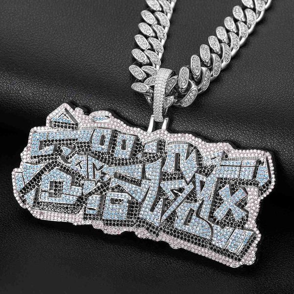 personalized design rapper's jewelry 925 sterling silver aaaaa pink blue black cz diamond custom 3d name letter pendant
personalized design rapper's jewelry 925 sterling silver aaaaa pink blue black cz diamond custom 3d name letter pendant