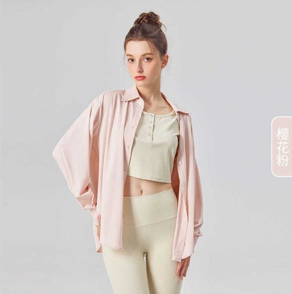 desginer alo yoga jacket spring/summer cool sunscreen coat thin split uv resistant loose outdoor fitness suit, Black;brown
desginer alo yoga jacket spring/summer cool sunscreen coat thin split uv resistant loose outdoor fitness suit, Black;brown