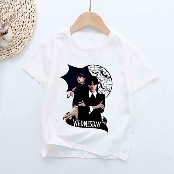 tshirts serials wednesday addams print kids t shirt girls summer baby boys clothes fashion children short sleeve tshirt 230721, Blue
tshirts serials wednesday addams print kids t shirt girls summer baby boys clothes fashion children short sleeve tshirt 230721, Blue