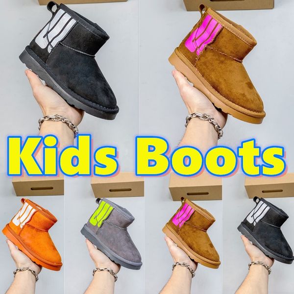 toddlers shoes kids boots australian warm boot classic girls boys snow bow shoes youth mini uggi uggly sneaker designer shoe, Black;grey
toddlers shoes kids boots australian warm boot classic girls boys snow bow shoes youth mini uggi uggly sneaker designer shoe, Black;grey