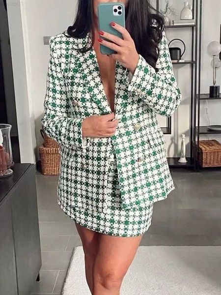 women's suits blazers klkxmyt traf blazer women coat spring 2023 fashion check suit jacket woman vintage long sleeve double breasted bl, White;black
women's suits blazers klkxmyt traf blazer women coat spring 2023 fashion check suit jacket woman vintage long sleeve double breasted bl, White;black