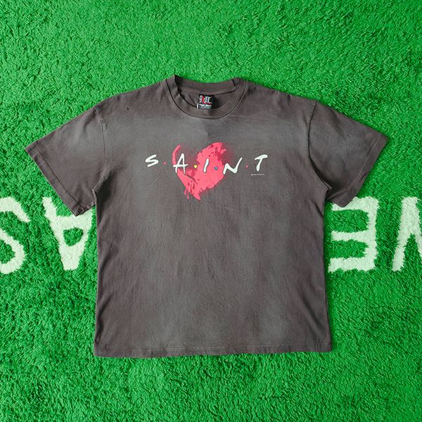 men s t shirts frog drift fashion saint michael love print old vintage washed oversize loose short sleeve t shirt tee for men 230724, White;black
men s t shirts frog drift fashion saint michael love print old vintage washed oversize loose short sleeve t shirt tee for men 230724, White;black
