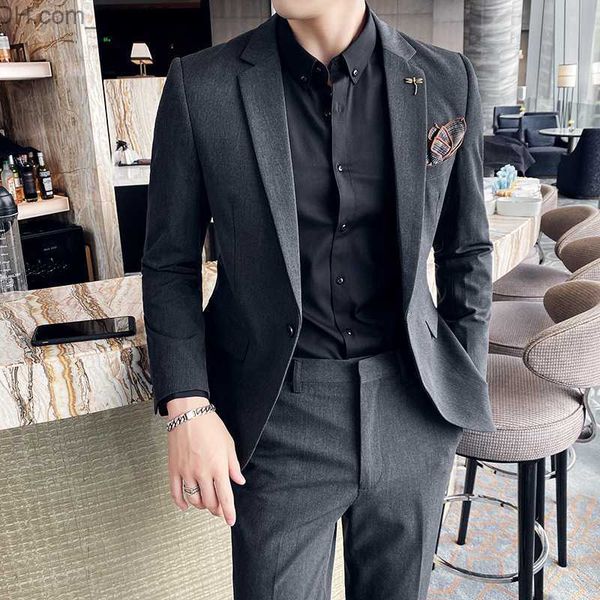 men's tracksuits s-7xl uk solid color slim fit business formal social set men's autumn winter simple set groom wedding/banquet dre, Gray
men's tracksuits s-7xl uk solid color slim fit business formal social set men's autumn winter simple set groom wedding/banquet dre, Gray