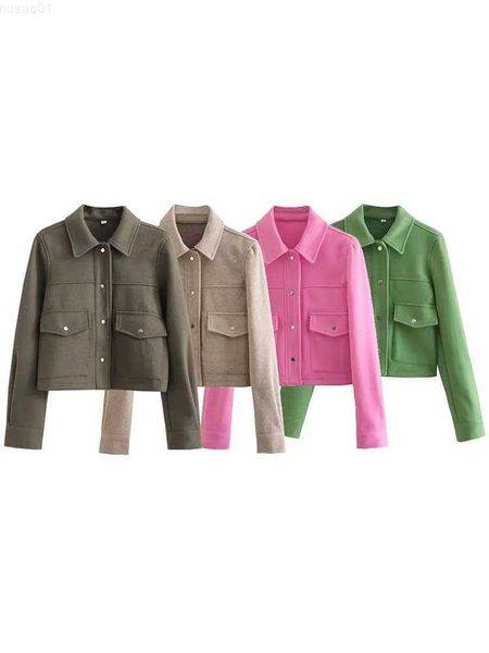 women's jackets traf women 2023 soft tweed jackets coats fashion single breasted vintage long sleeve with pocket autumn winter outerwea, Black;brown
women's jackets traf women 2023 soft tweed jackets coats fashion single breasted vintage long sleeve with pocket autumn winter outerwea, Black;brown