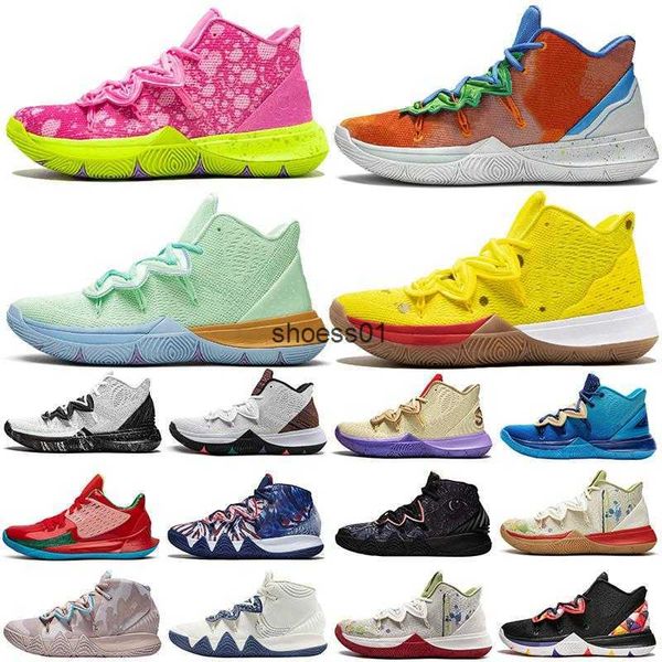 

basketball shoes men shoe kyries trainers sports sneakers kyrie 5 concepts irving 5s jumpman hybrid friends usa patrick cny bred ep s2 mens, Black